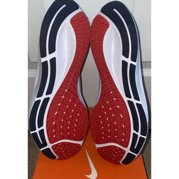 Nike 2020 New England Patriots Mens 12.5 Zoom Pegasus 37 Running Shoes - Picture 6 of 7